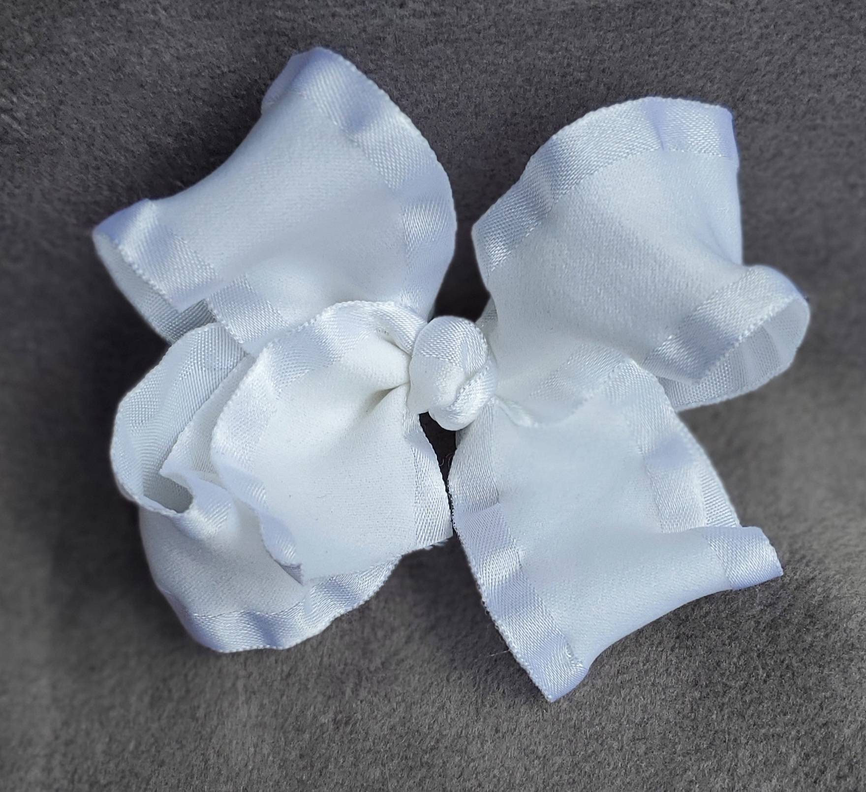 5 Yards of 1.5 Satin Double Ruffle Ribbon in Silver Gray - Etsy