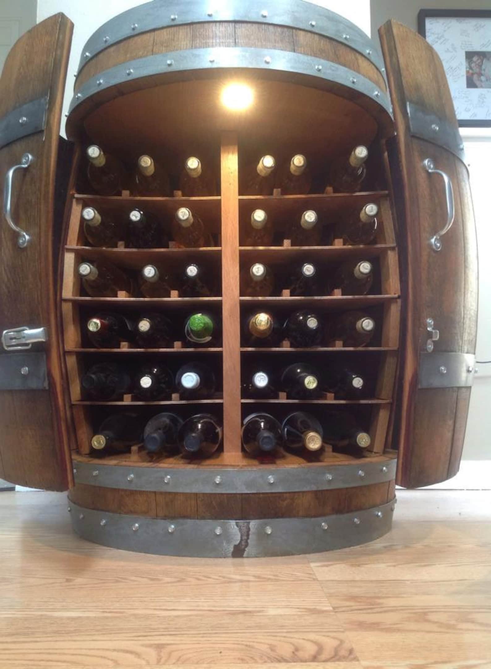 Wine Barrel Wine Etsy