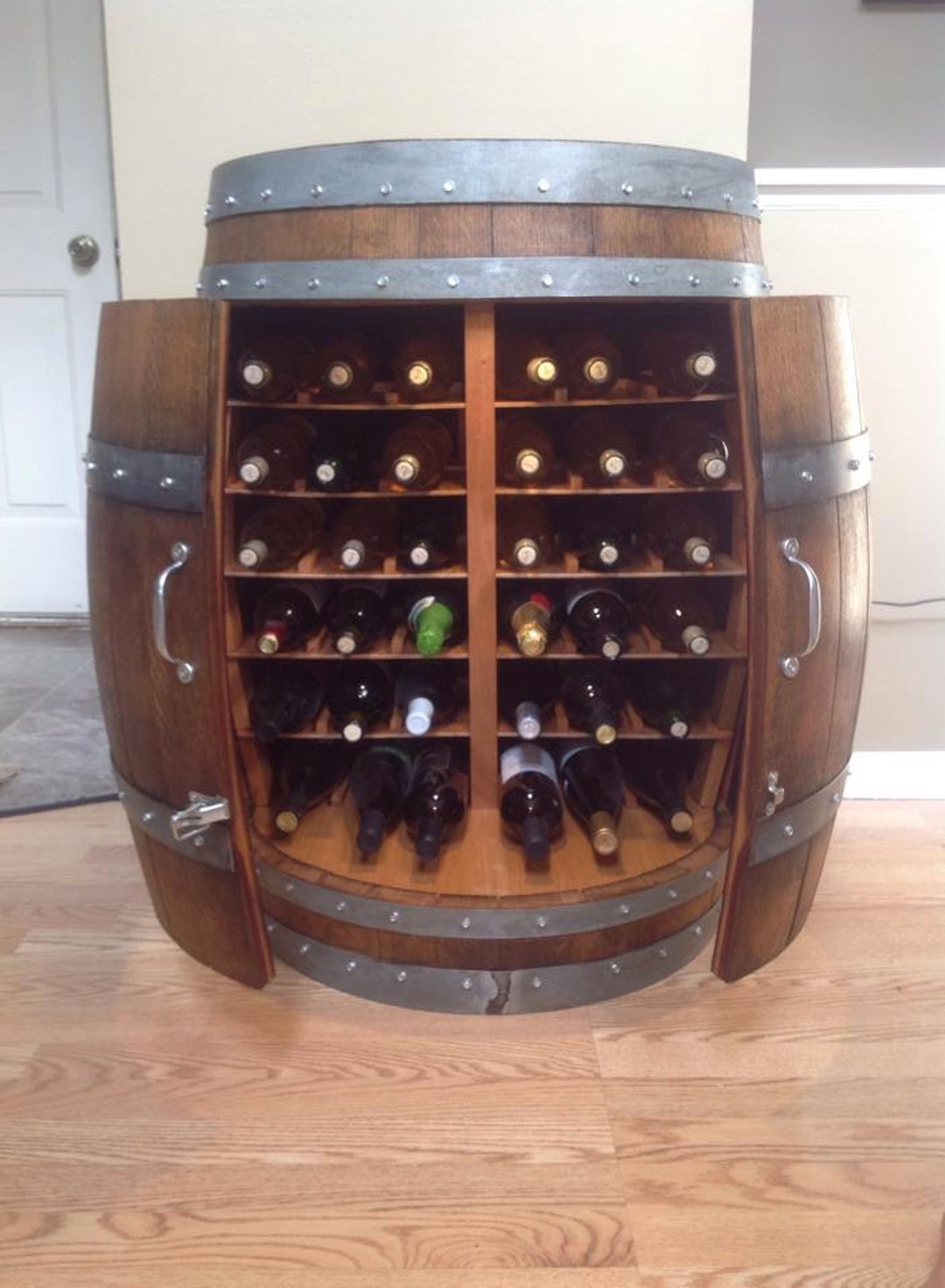 Wine Barrel Wine Etsy