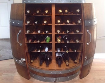 Wine barrel Wine Cabinet