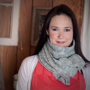 Frozen Trellis Scarf - Knitting Pattern