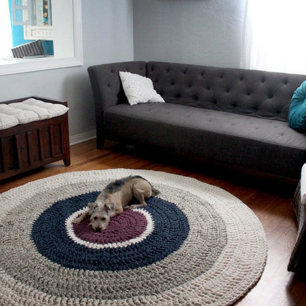 The Round Rug - Crochet Pattern