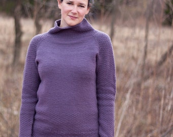 Fireside Pullover - a knitting pattern