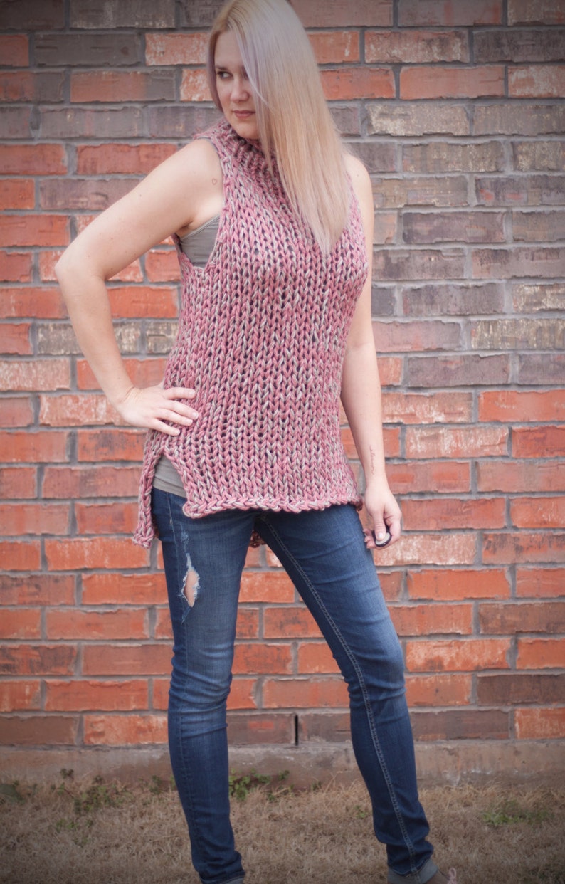 Spring Knits The Billow Tank A Knitting Pattern image 5