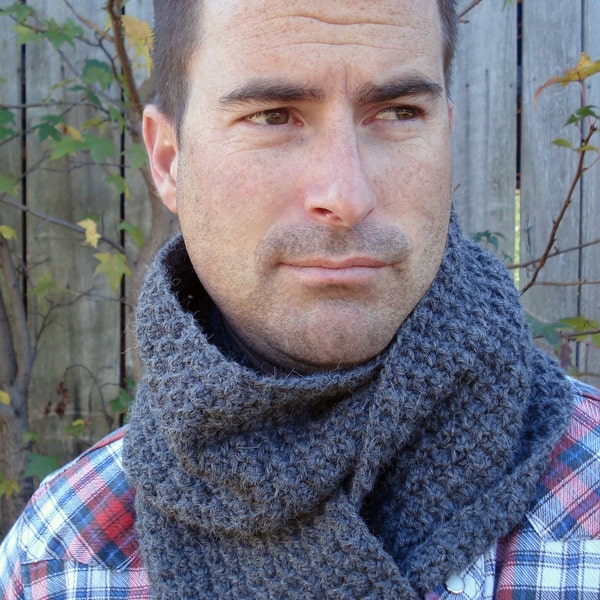 Bay Street Scarf - Men's, Unisex Crochet Pattern