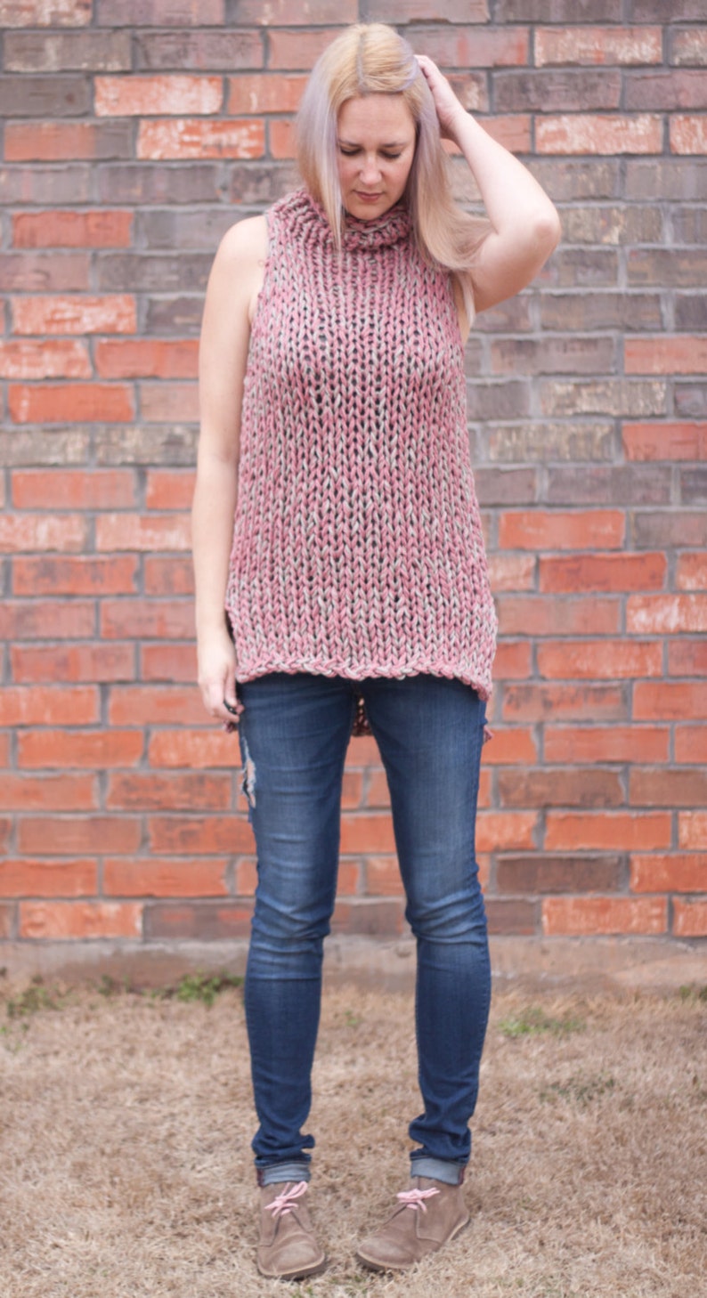 Spring Knits The Billow Tank A Knitting Pattern image 1