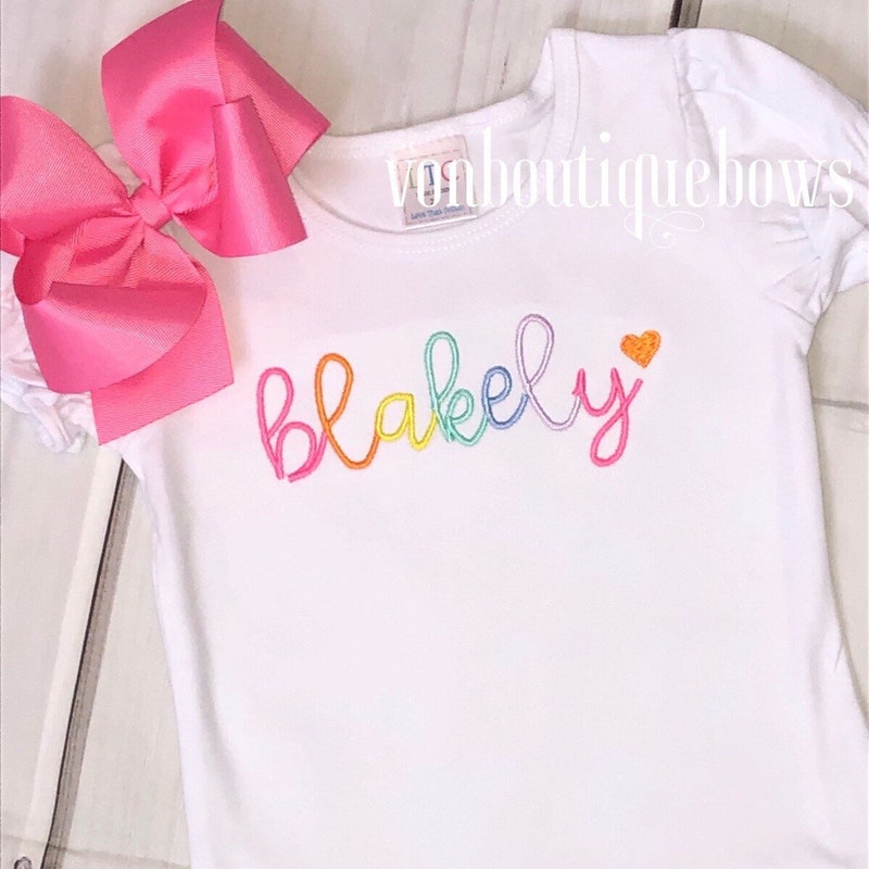 Girls Ruffle Shirt - Etsy
