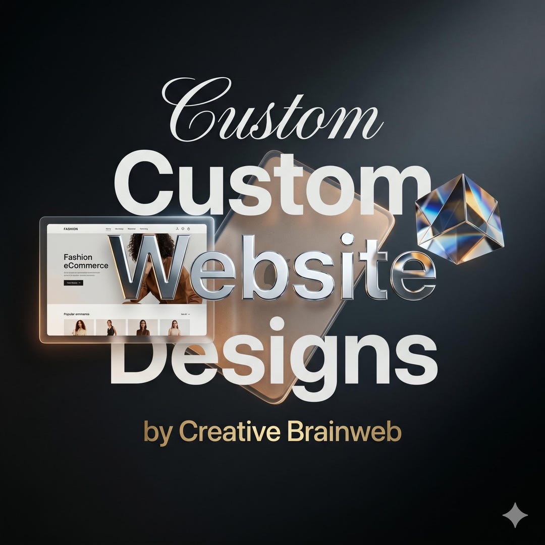 Custom Website Design | Modern UI UX for Small Business, E-commerce - Etsy
