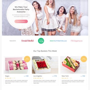 Small business website creation service