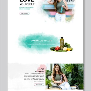 Creative portfolio website design template