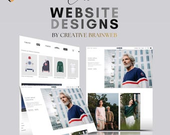 Custom Website Design Service | Modern UI UX | E-Commerce Website Design