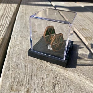 Mini Tie Fighter built from Computer Parts with 2x2 case, made-to-order