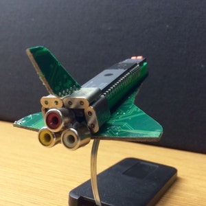 NASA Shuttlecraft Created From Upcycled Computer Parts Preorder