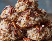 No Bake Coconut Pecan Praline Cookies Recipe PDF – Southern Dessert, Easy Homemade Treat
