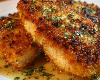 BEST RECIPE For Homemade Version of Steakhouse's Parmesan Crusted Chicken  | Cheesy Crispy Dinner Idea download.