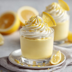 Eenvoudig recept voor citroenmascarponemousse – romig dessert zonder bakken – direct downloaden