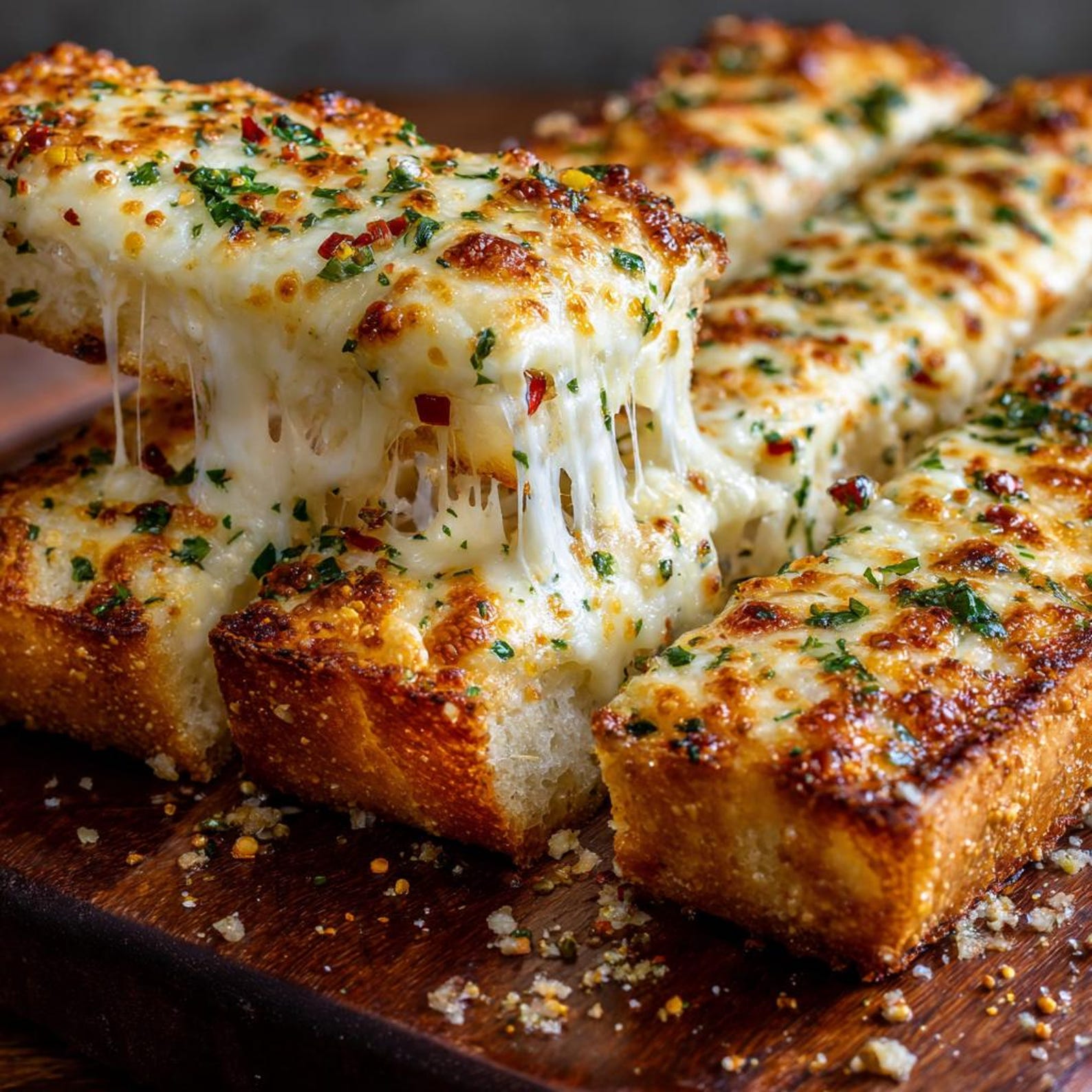 Cheesy Garlic Bread Recipe PDF | Easy Homemade Appetizer Download. - Etsy