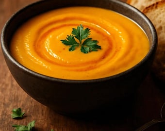 Creamy Pumpkin Soup Recipe | Cozy Autumn Comfort Soup • Easy Fall Dinner - Download