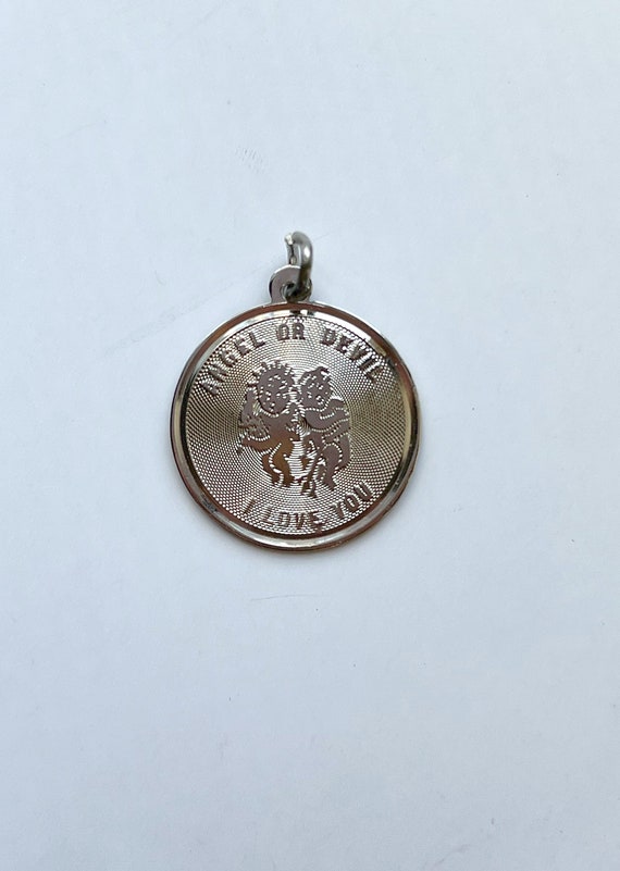 I LOVE YOU Word Charm Antiqued Sterling Silver I LOVE YOU Word Charm Antiqued Sterling Silver