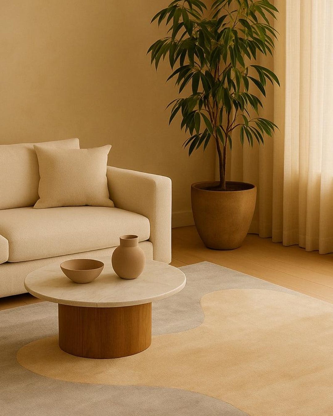 Buttery Exploration of Tonal Texture With an Organic Shape That Brings ...