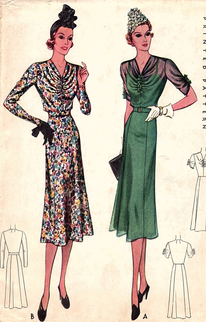 1930s cocktail attire