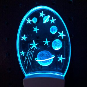 Etsy spaceship lamp store