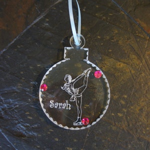 Figure skating Biellman ornament