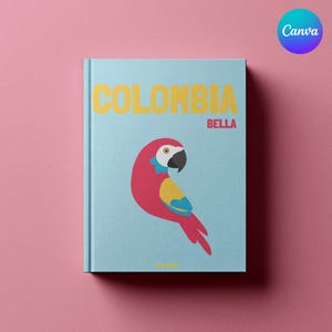 Colombia-reisfotoalbum - canvassjabloon