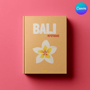 Bali Travel Photo Album - Canva Template