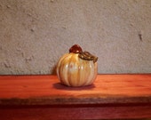 Dollhouse Halloween Miniature Decorator Ceramic Pumpkin - Style 4