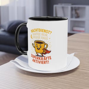 Night Shift Nurse Mug – Coffee in, care out, superpowers activated! Gift for nurses, night shift, nursing