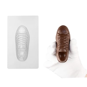 Chocoladevorm voor voetbalschoenen (100 g/3,5 oz), kunststof schoenvorm, snoepvorm voor voetbal, chocoladevorm voor sport, cadeaus, feestjes en zeep