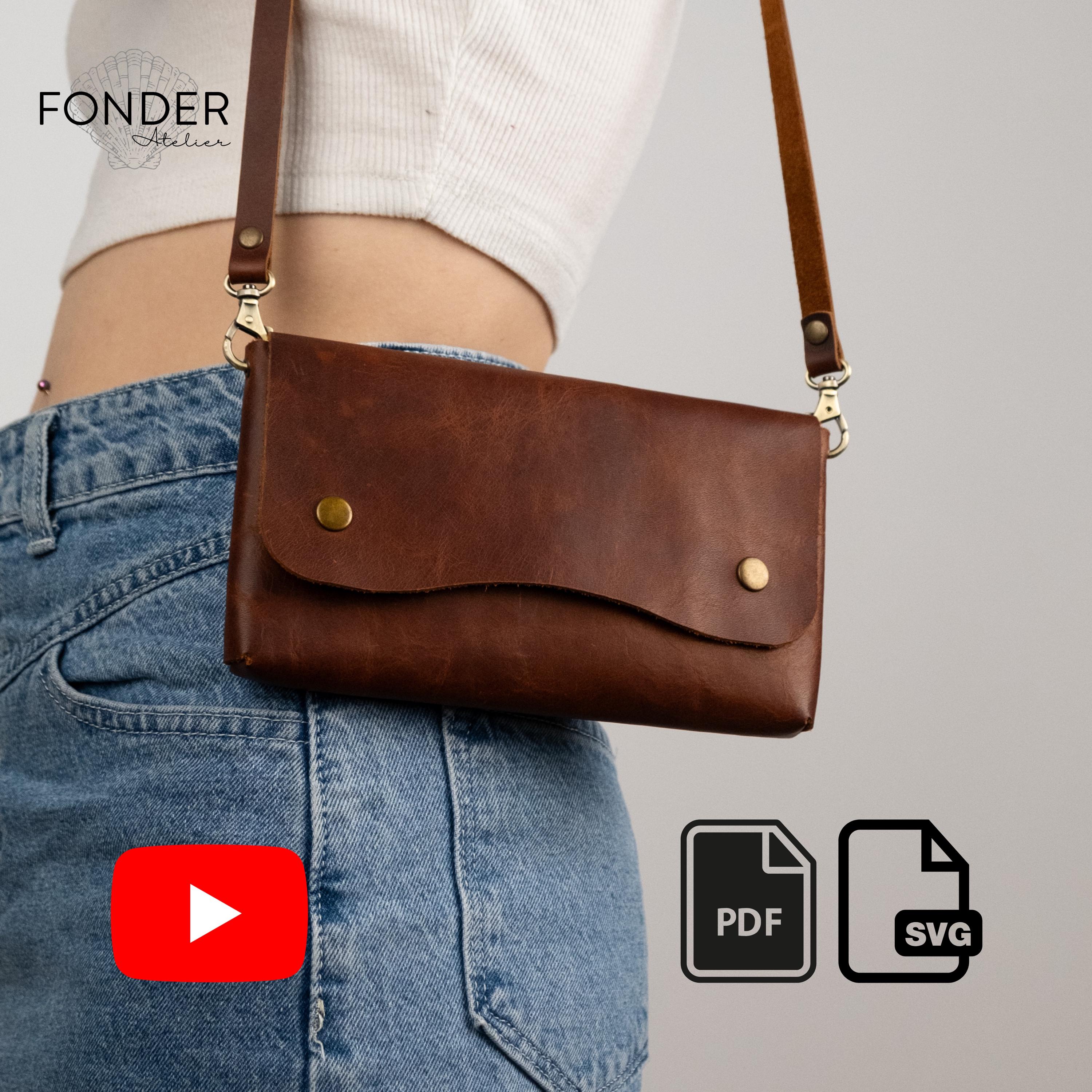 Modarno Bolso De Mano De Piel Auténtica De Coco + Auténtica Pelo