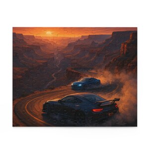 Sunset Drifters Duel on the Edge
