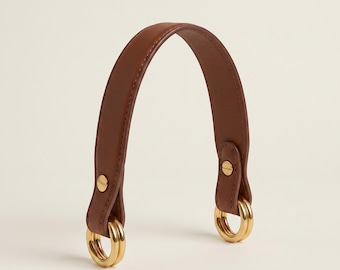 Scarf Bag Handle - Genuine Leather Foulard Bag Strap - Hermes Scarf Accessory