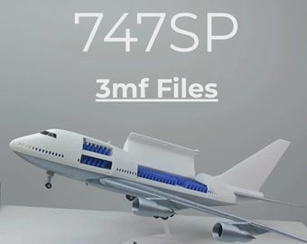 747SP-Modell im 3MF-Format (Kommerzielle Nutzung strengstens untersagt.)
