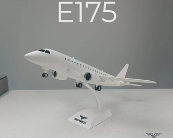 Flugzeug im Stil der E175 (Maßstab 1:80)