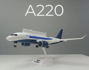 Aereo in stile A220 (scala 1/80)