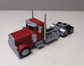 3D Gedruckter Peterbilt 379 Modell LKW | Sammlerstück Semi Trucker Geschenk