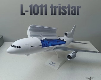 L-1011 Tristar-Flugzeugmodell (Maßstab 1:100)