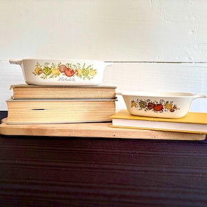 Vintage Corning Ware Spice of Life Casserole Set: 1970s Kitchenware