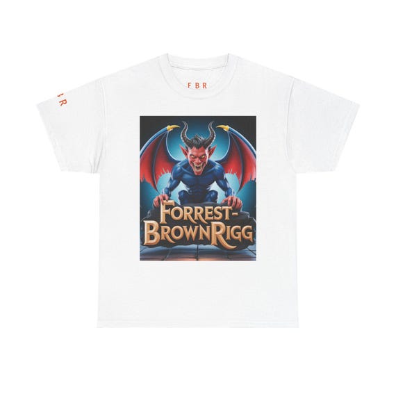 FBR Vintage Graphic Tee - Forrest Brownrigg Unisex Cotton T-Shirt