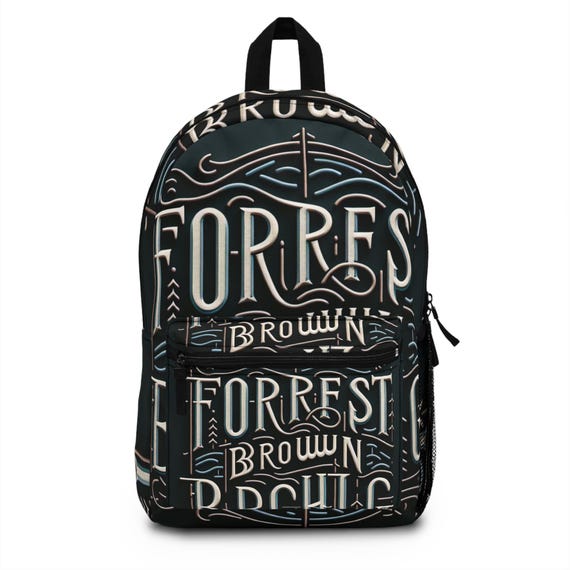 FBR Stylish Forest Backpack | Trendy Daypack for Adventurers, Travel Gear, Back to School, College, Hiking, Nature Lovers