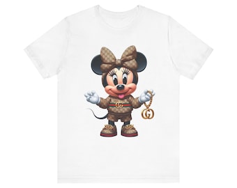 T-shirt Minnie Mouse avec logo design | T-shirt graphique