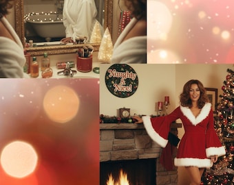 Glam Girl Christmas : collection Prompt hyperréaliste