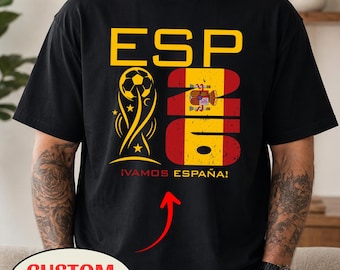 Fanático de la Selección Nacional de Fútbol de España 2026 PNG, Diseño de Taza para Aficionado al Fútbol, Orgullo del País Hecho a Pedido PNG Entregado