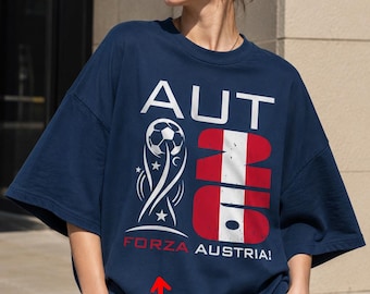 Austria National Team Soccer Fan 2026 PNG, Football Supporter Shirt Mug Design, Country Pride Make to Order PNG Delivered