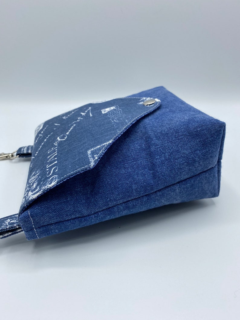 Denim Writing Hip Purse/belt Loop Purse/hands Free Purse/fanny Etsy