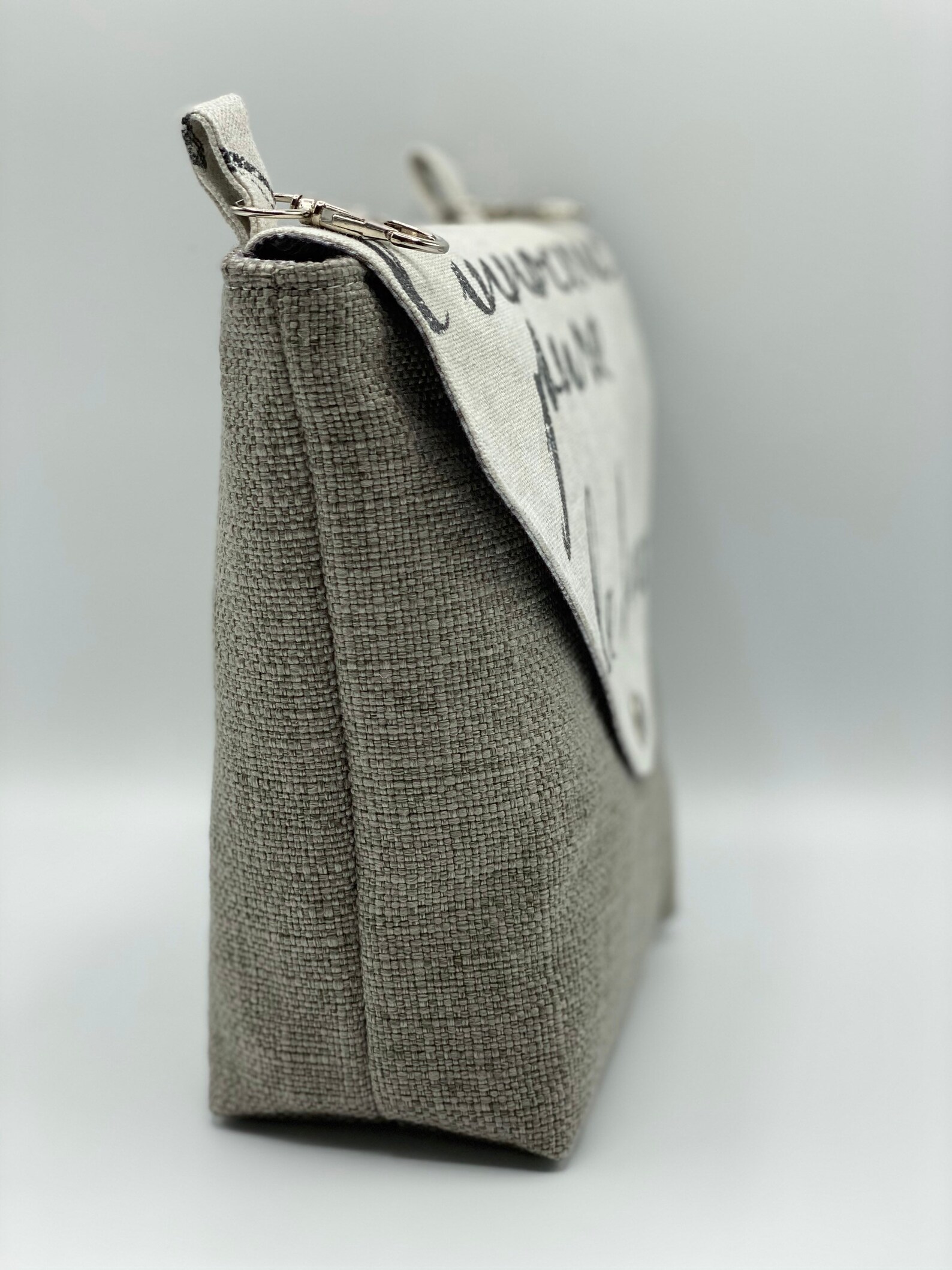 French Writing/hip Purse/belt Loop Purse/hands Free Etsy