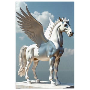 Magical Pegasus Puzzle, Unique Gift for Horse Lovers, Family Fun Activity, Home Decor, Mind-Bending Challenge